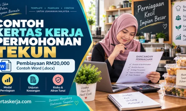 Contoh Kertas Kerja Permohonan Pembiayaan TEKUN Nasional