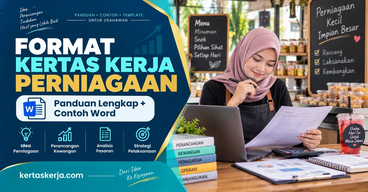 Format Kertas Kerja Perniagaan: Panduan Lengkap dan Contoh