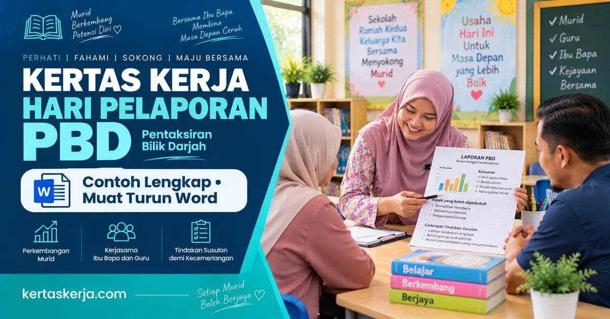 Kertas Kerja Hari Pelaporan PBD Bersama Ibu Bapa