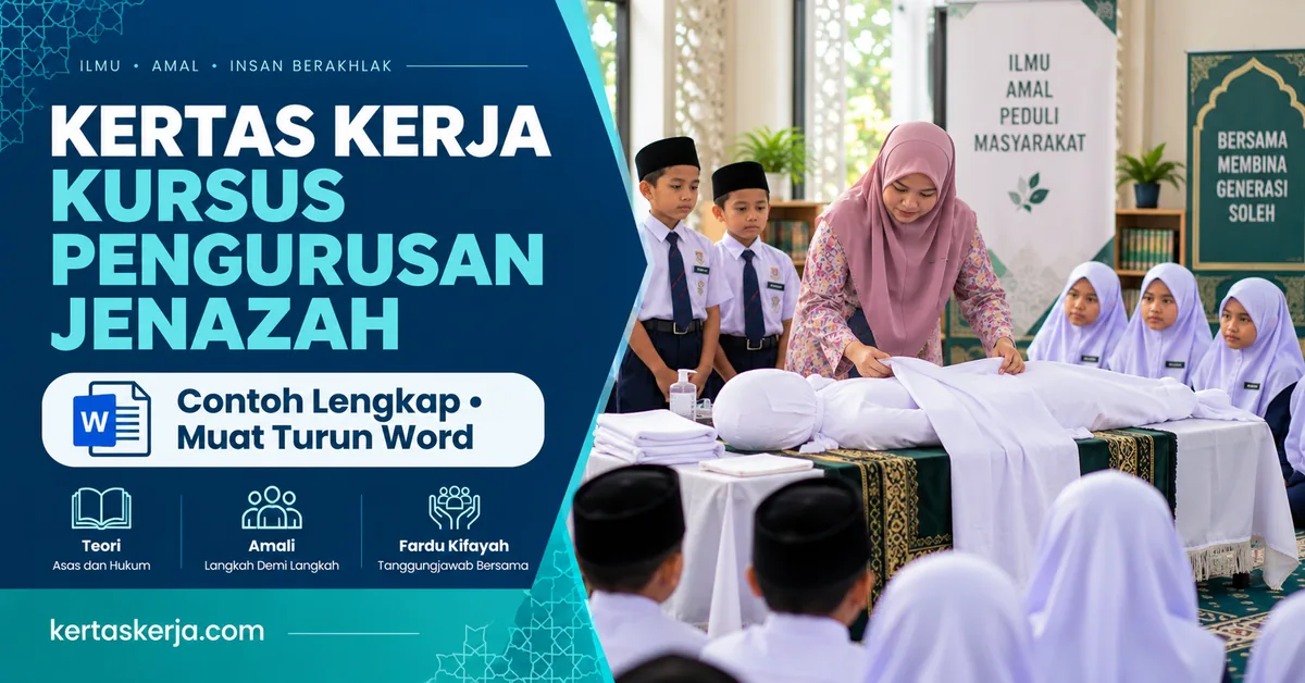 Kertas Kerja Kursus Pengurusan Jenazah: Contoh Lengkap & Word