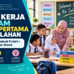 Kertas Kerja Program Minggu Pertama Persekolahan: Contoh Jadual 5 Hari