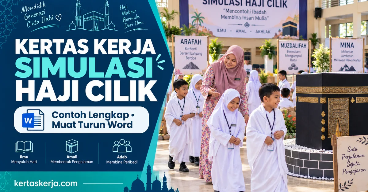 Kertas Kerja Simulasi Haji Cilik: Contoh Lengkap & Word